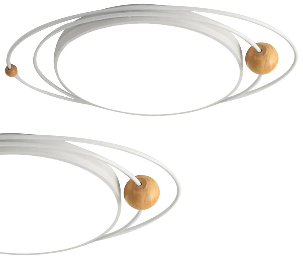 Lampa Plafon Galaxy APP871-C Biała