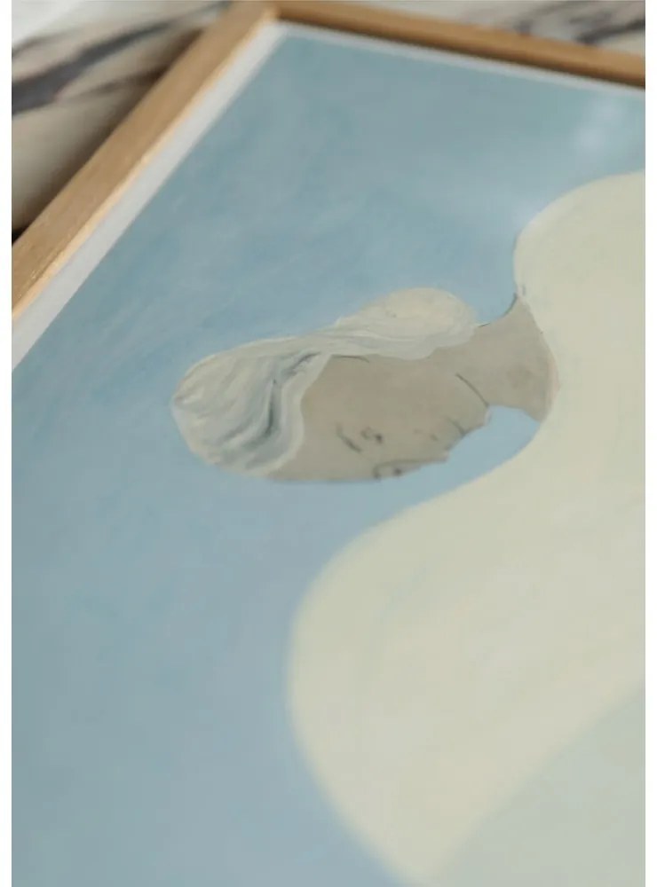 Plakat 70x100 cm Hold You - Blue – Sofia Lind – The Poster Club