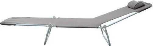 Outsunny Leżak ogrodowy wypoczynkowy składany 4 kolory Brązowy komfort i styl | Aosom PL