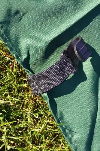 Pawilon ogrodowy Profi rozkładany 3 x 3 m - zielony 2 ściany