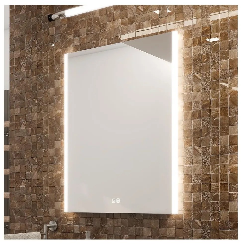 NIMCO ZP 11001VX - LED łazienkowe lustro z podświetleniem 3000-6500K 70x50 cm IP44