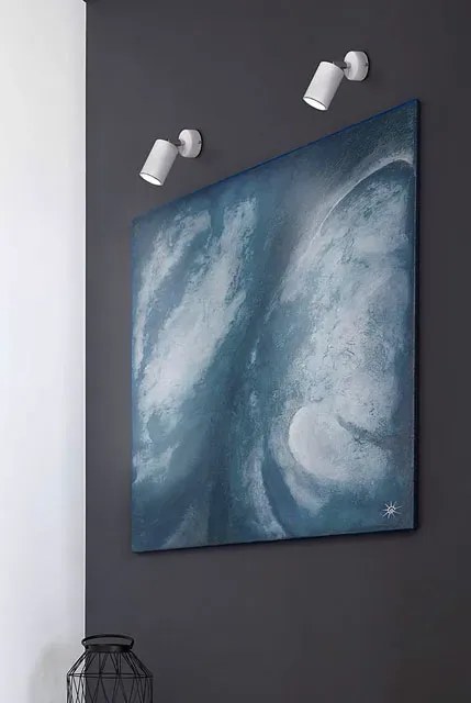 Biały kinkiet punktowy tuba - 5X S895 N4-W21