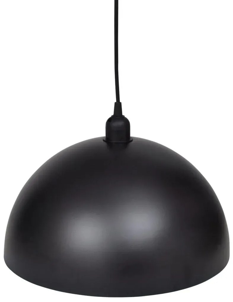 Czarne lampy wiszące z regulacją 2 sztuki - E985 L9-H96