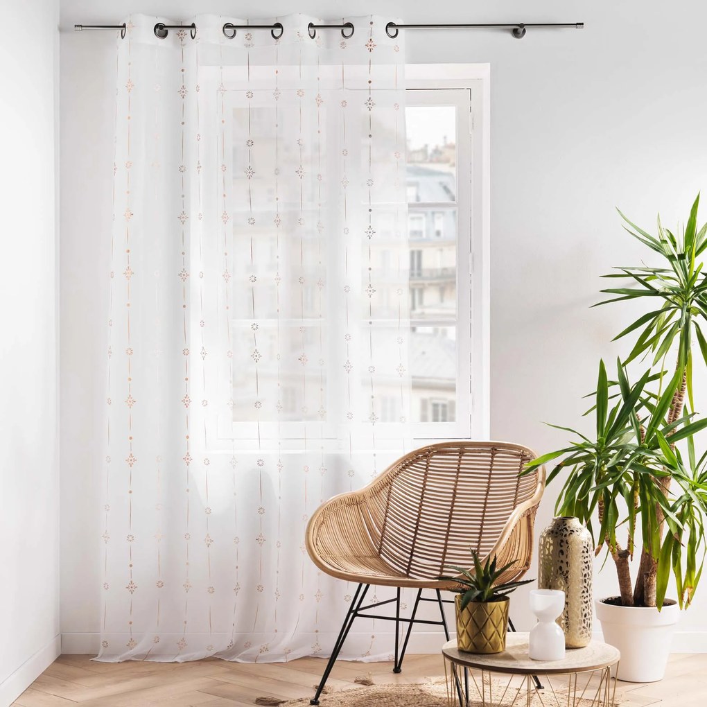 Firanka na przelotkach ARIANE, 140 x 200 cm