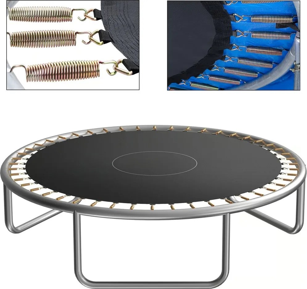 Zapasowa mata do trampoliny JUMP, Ø 183 cm, czarna Monzana