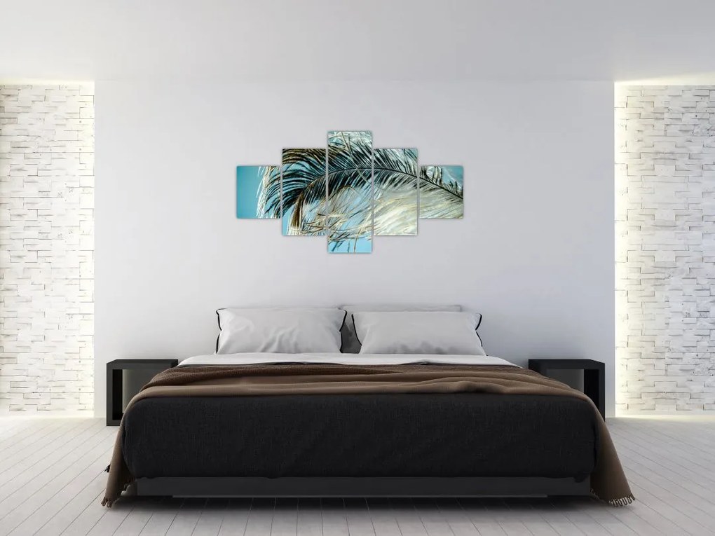 Obraz pióra (125x70 cm)