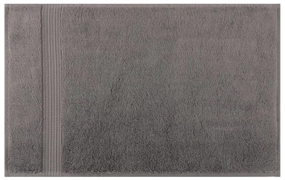 Ciemnoszary bawełniany ręcznik 30x50 cm Chicago – Foutastic