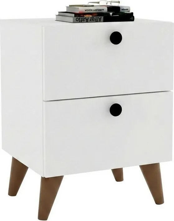 Stolik nocny Kada White