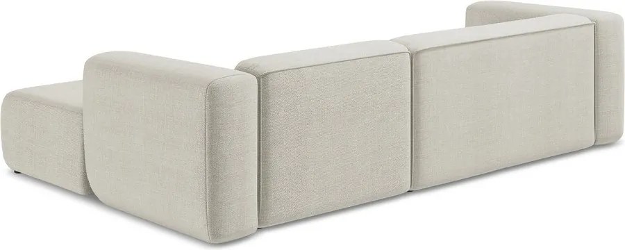 Beżowy narożnik (prawostronny/z szezlongiem) Ekahi – Makamii