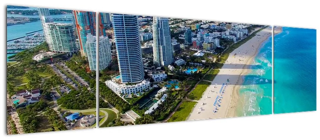 Obraz- Miami, Floryda (170x50 cm)
