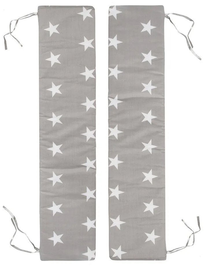 Szarobeżowe podkładki na zestaw ogrodowych mebli dziecięcych zestaw 2 szt. 18x90 cm Little Stars – Roba