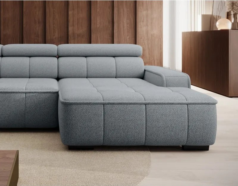 THIAGO S MINI z elektryczną regulacją siedziska Prawostronny w tkaninie SERENO 692 WERSAL