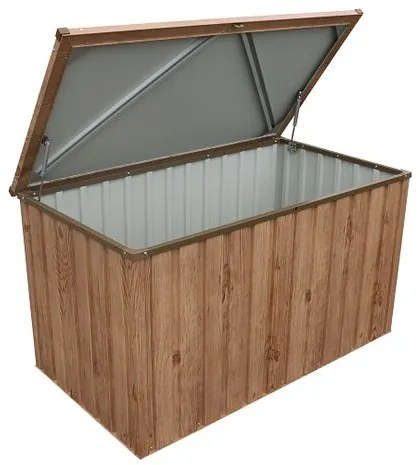Skrzynia ogrodowa Duramax brązowa, 134 x 74 cm