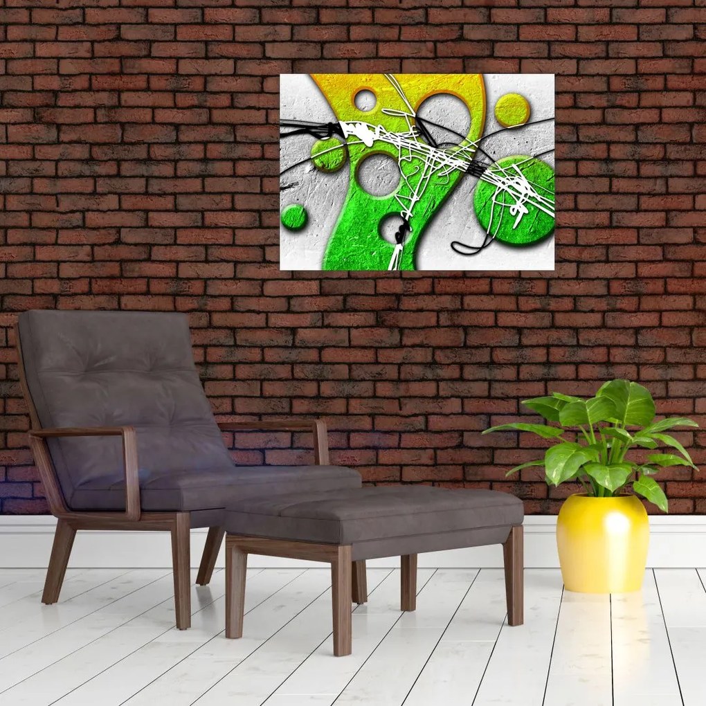 Abstrakcyjny obraz (70x50 cm)