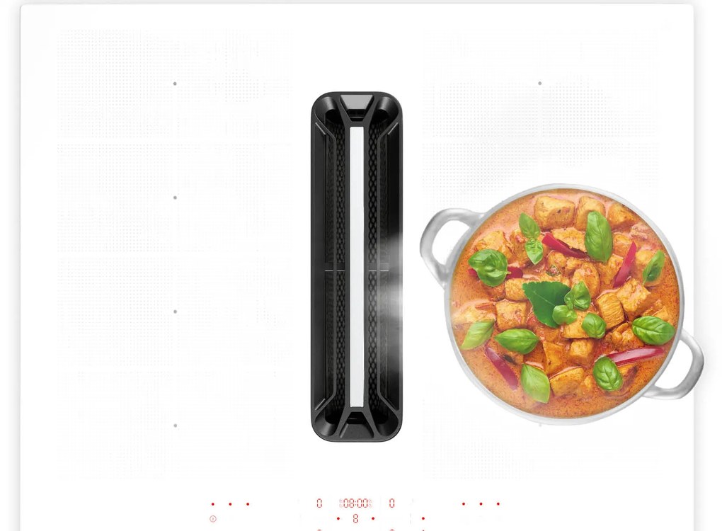 Klarstein AirJet FlexPro płyta indukcyjna z wbudowanym okapem