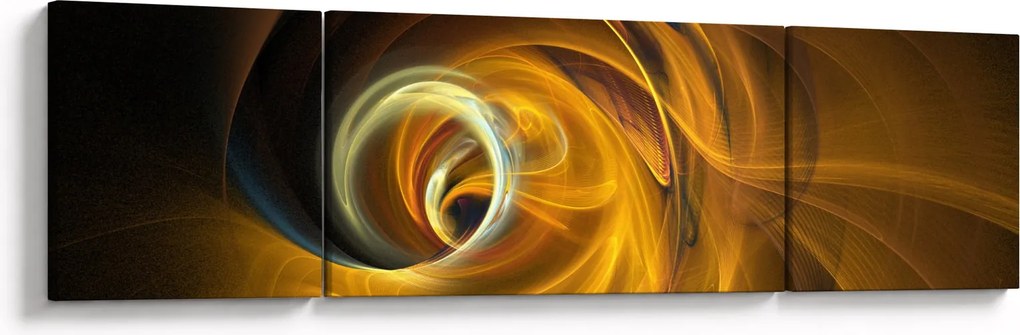 Obraz - Abstrakcja w ruchu (170x50 cm)