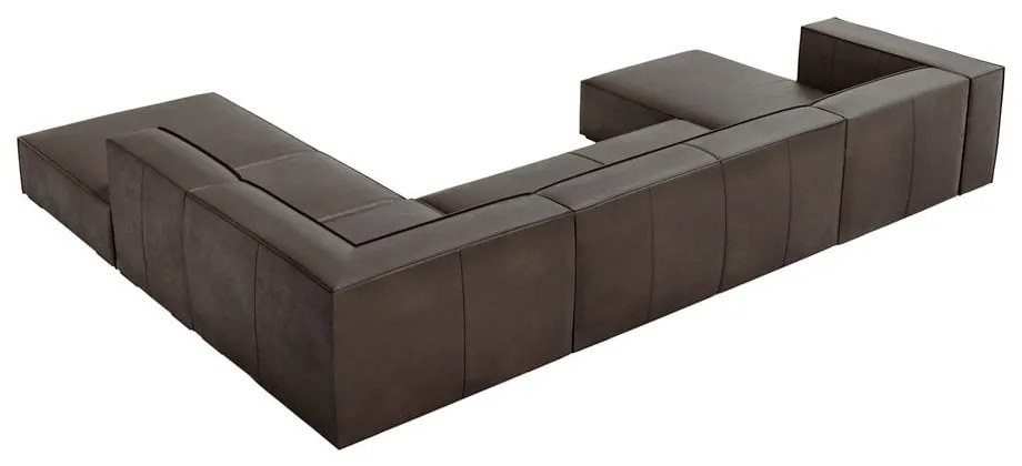 Brązowy skórzany narożnik (prawostronny) Madame – Windsor &amp; Co Sofas