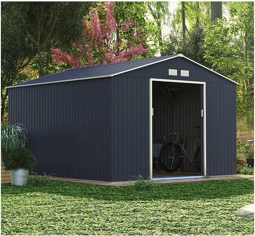 Metalowa szopa ogrodowa "Vegas" - 12.98 m²