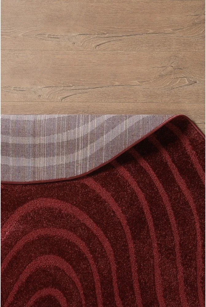 Bordowy dywan 160x230 cm Pebble – ESTE