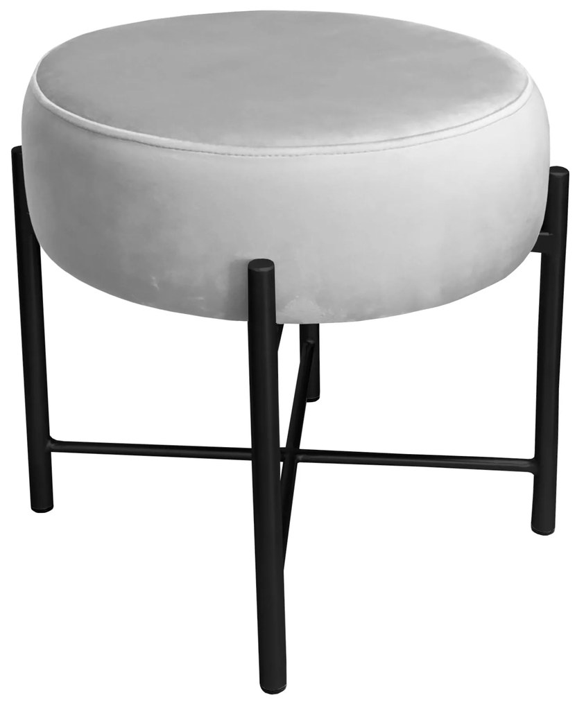 Taboret Pola noga metalowa czarna MG39