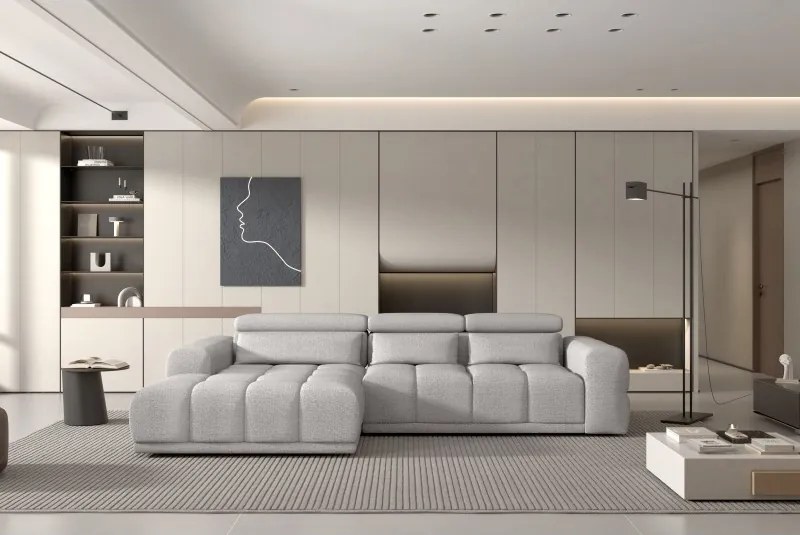 Narożnik PANAMA BOX spania elektryczny system funkcja WERSAL