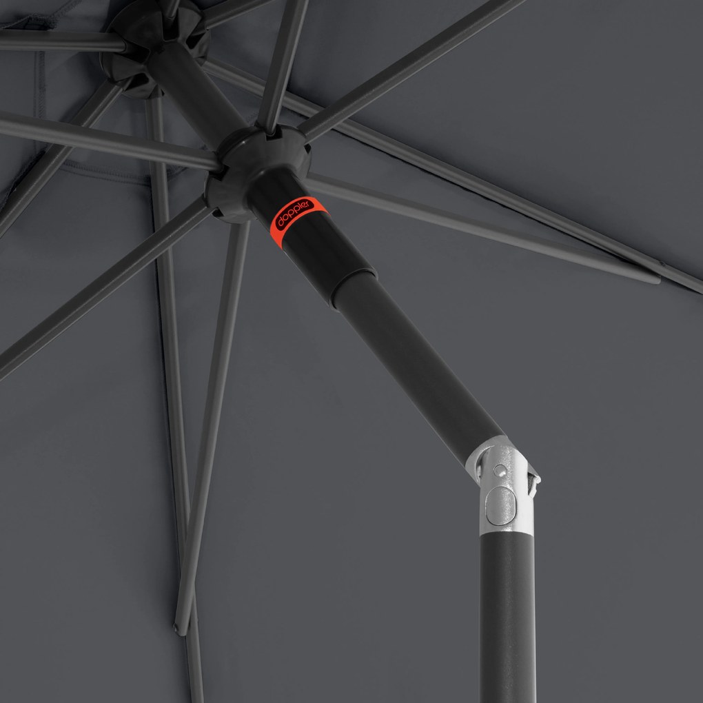 Doppler myZone Push Up parasol ogrodowy 300 cm antracyt