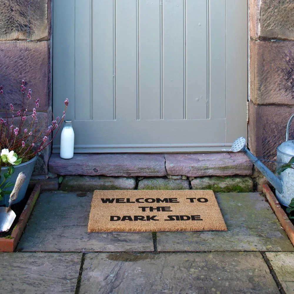 Wycieraczka z włókna kokosowego 40x60 cm Welcome to the Darkside – Artsy Doormats
