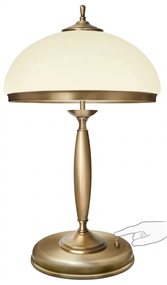 Klasyczna lampa stołowa z włącznikiem na podstawie CR-B2E-P