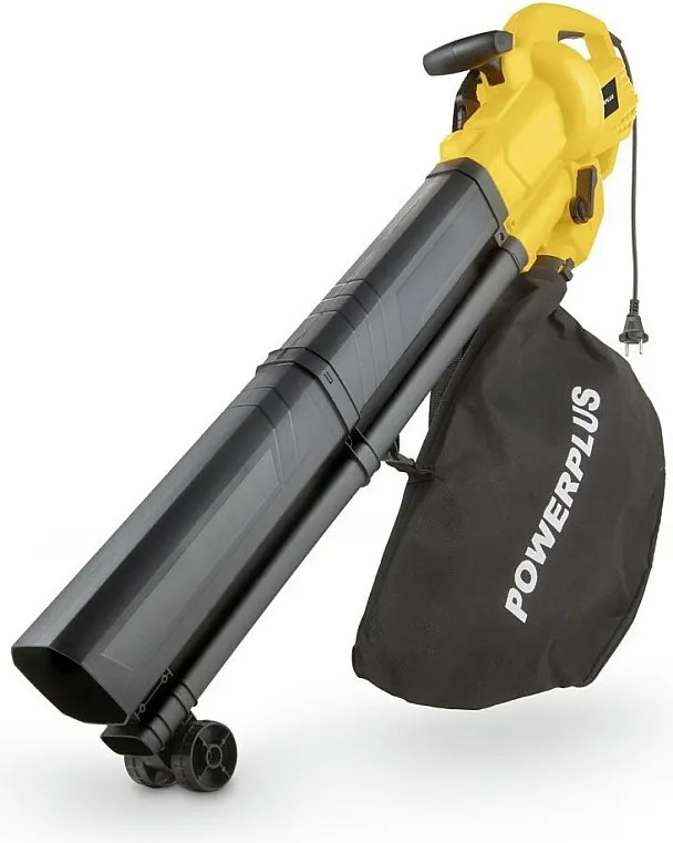 Elektryczny dmuchawa/odkurzacz do liści POWERPLUS POWEG4030 3300W, 250 km/h, worek 40L, wbudowany rozdrabniacz