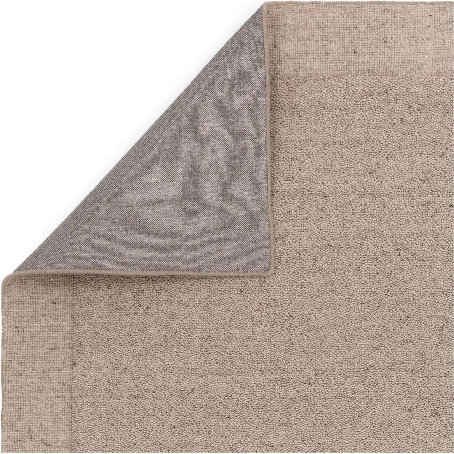 Beżowy wełniany dywan tkany ręcznie 120x170 cm Larson – Asiatic Carpets