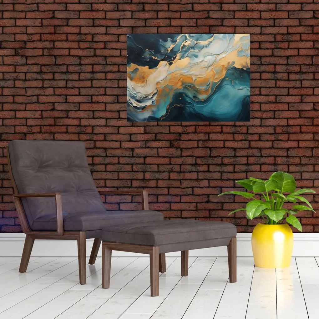 Obraz na szkle - Abstrakcja (70x50 cm)