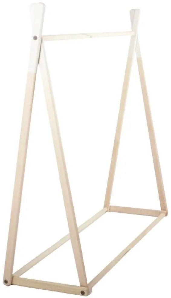 TIPI Drewniany wieszak na ubrania dla dzieci - 78 x 38 x 126