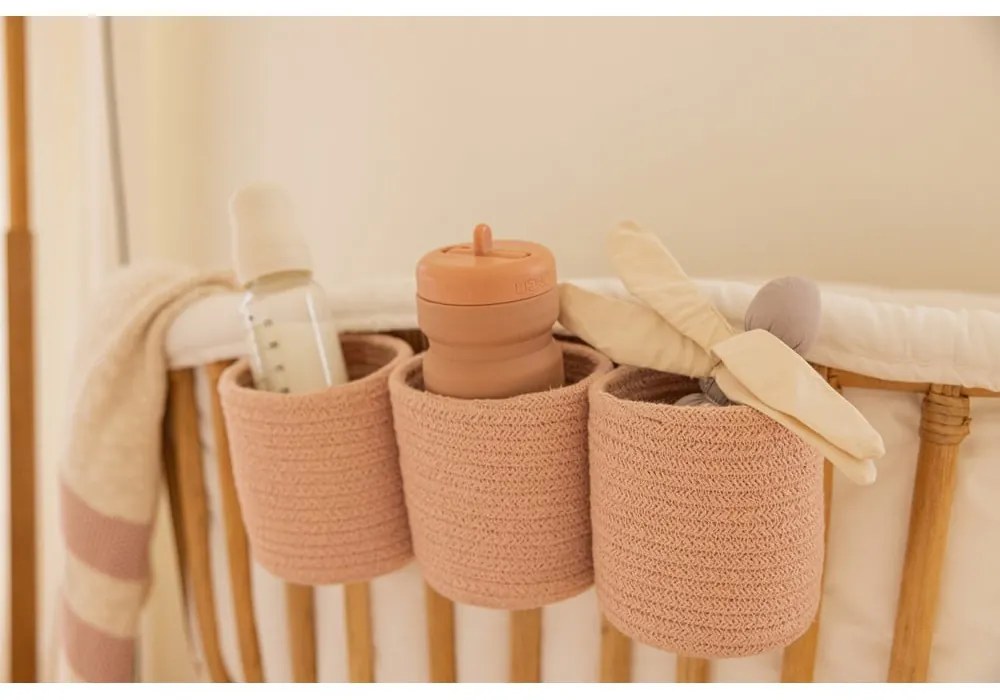 Organizery na łóżeczko zestaw 32 cm Bobby Vintage Nude – Lorena Canals