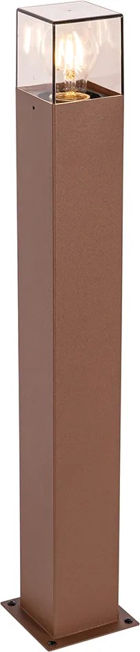 Inteligentna lampa stojąca ogrodowa brązowa rdza 70 cm w tym Wifi P45 - Denmark