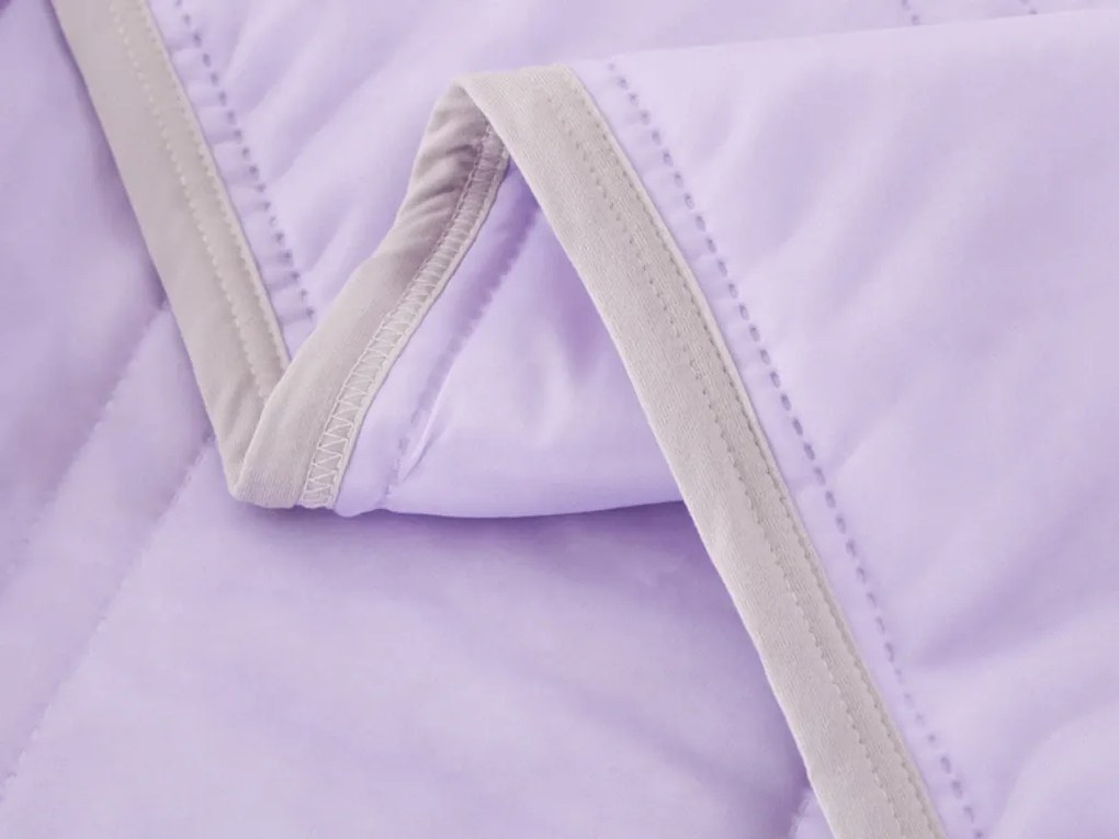 Chłodząca letnia kołdra CELIA, fioletowa Rozmiar: 200 x 220 cm