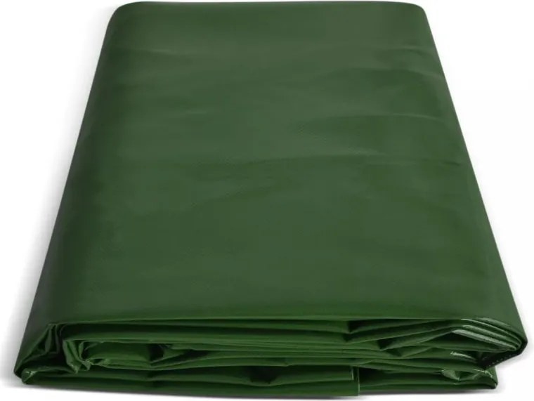 JAGO Plandeka 650 g/m², oczka aluminiowe, zielona, 2 x 3 m