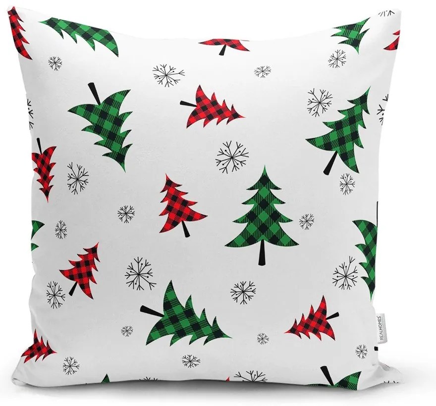 Poszewka na poduszkę ze świątecznym motywem 43x43 cm Tartan – Mila Home