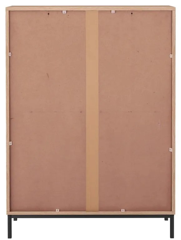 Szafka w dekorze dębu w naturalnym kolorze 80x110 cm Celine – Støraa