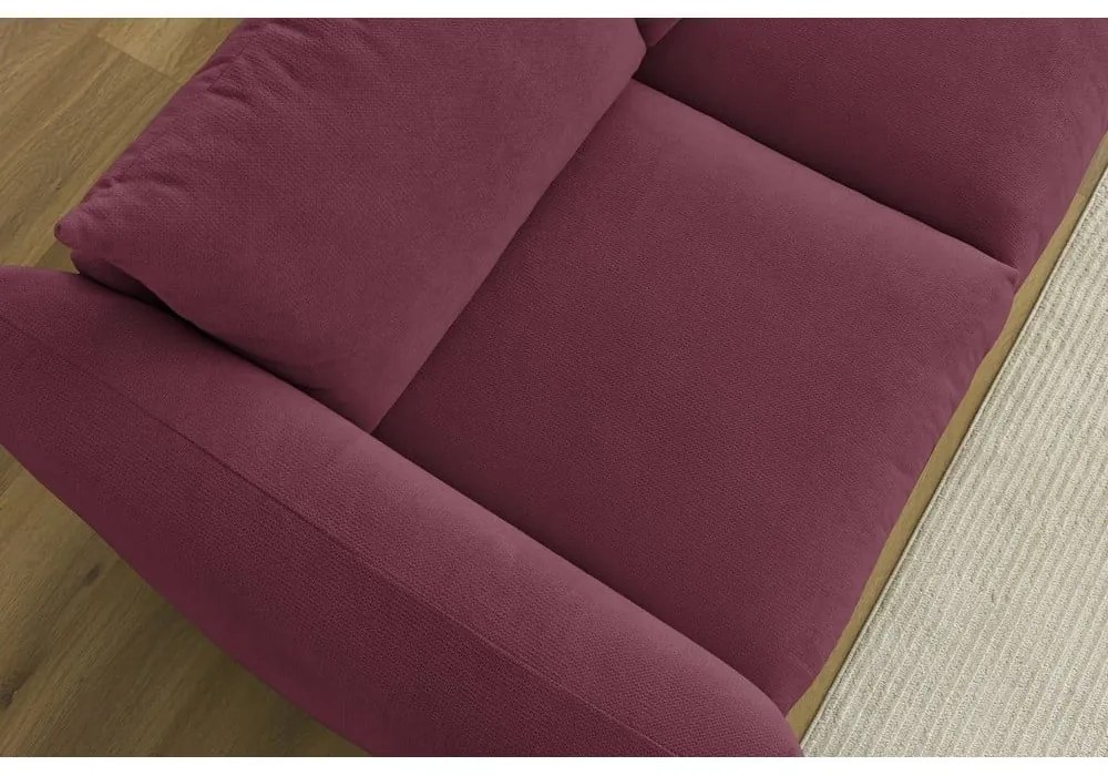 Bordowa sofa 265 cm Ernest – Bobochic Paris