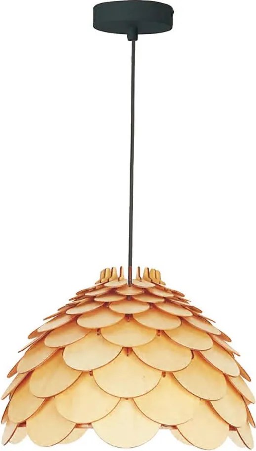 Lampa wisząca na lince BURGO 1xE27/60W/230V śr. 35 cm