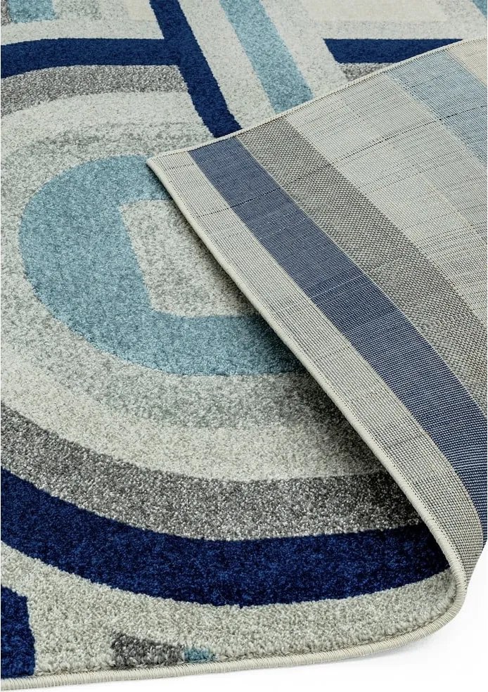 Szaroniebieski dywan 160x230 cm Nova Retro Blue – Asiatic Carpets