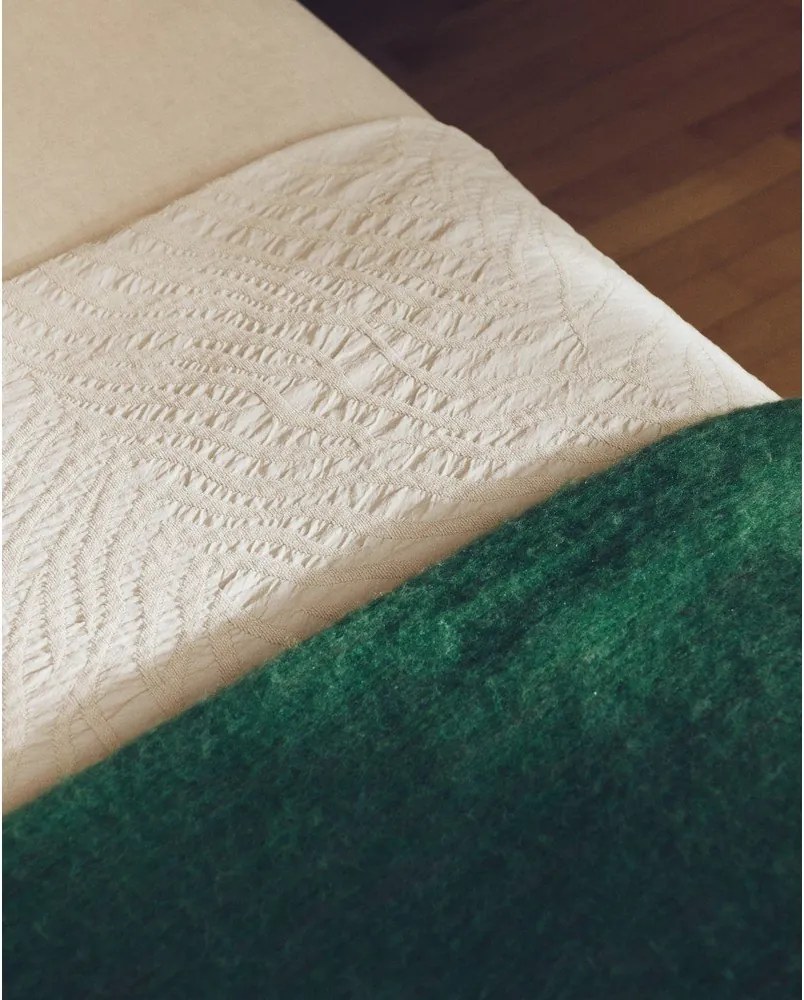 Narzuta żakardowa w kolorze kości słoniowej 180x260 cm Zenti – Kave Home