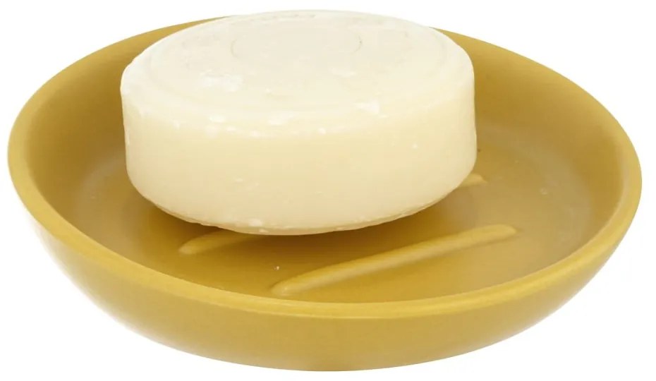 Żółta ceramiczna mydelniczka Badi – Wenko