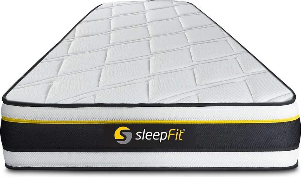 Materac SOFT 70x220 cm, Grubosc : 19 cm, Pianka HD z kolózkami mikropowietrznymi, Bardzo wysoki, 3 strefy komfortu