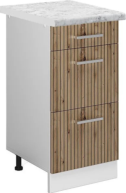 Szafka dolna do kuchni dąb rzemieślniczy 40x60x81.6 r-line