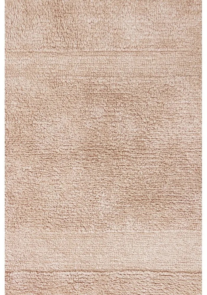 Jasnoróżowy bawełniany dywan tkany ręcznie odpowiedni do prania 140x200 cm Bloom Rose – Lorena Canals