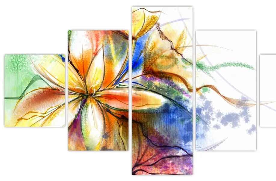 Obraz - Kwiat (125x70 cm)