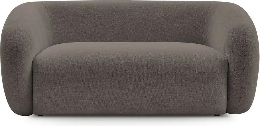 Szarobrązowa sofa z tkaniny szenilowej 160 cm Celine – Bobochic Paris