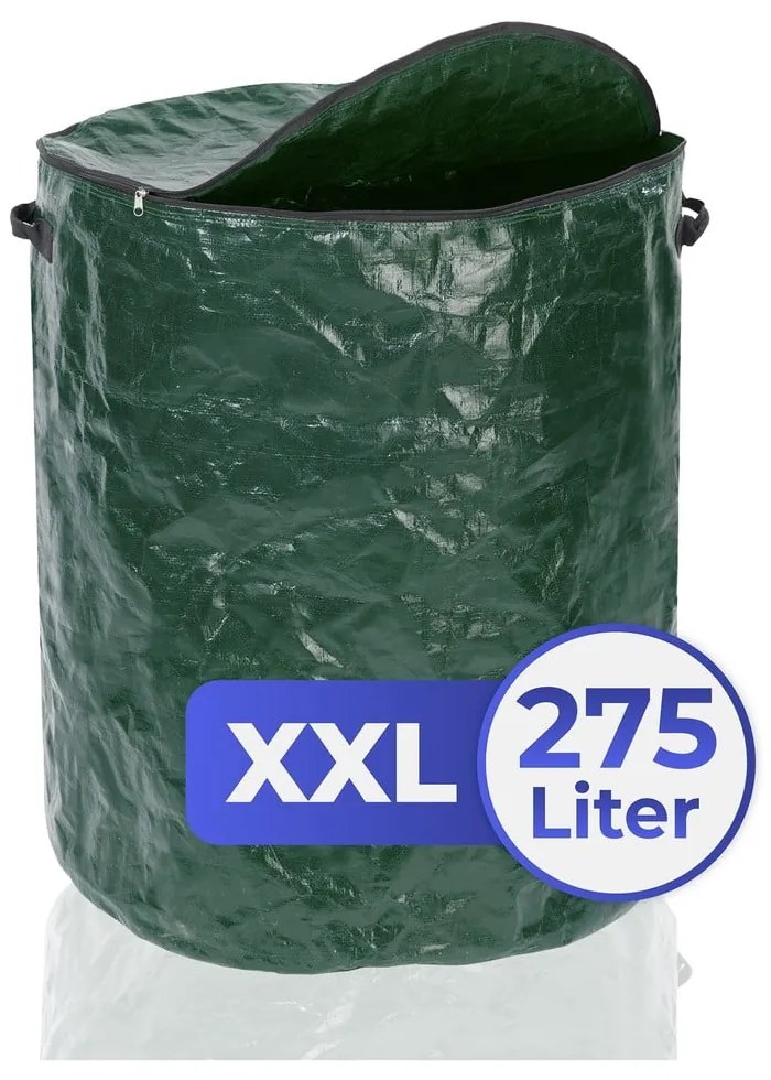 Ciemnozielony pojemnik na odpadki organiczne 275 l – Maximex