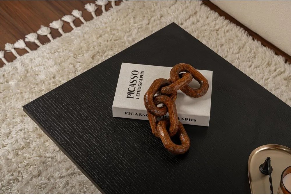 Czarny stolik mat 60x119 cm Sabin – Kalune Design